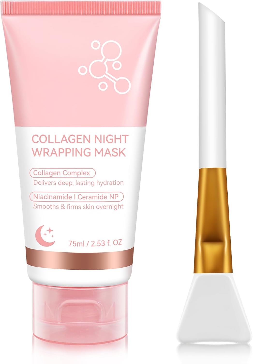 Mascarilla Facial de Colágeno Overnight-Hidratación Profunda